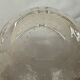 Daum Nancy France ashtray apricot color Cristal Bulles