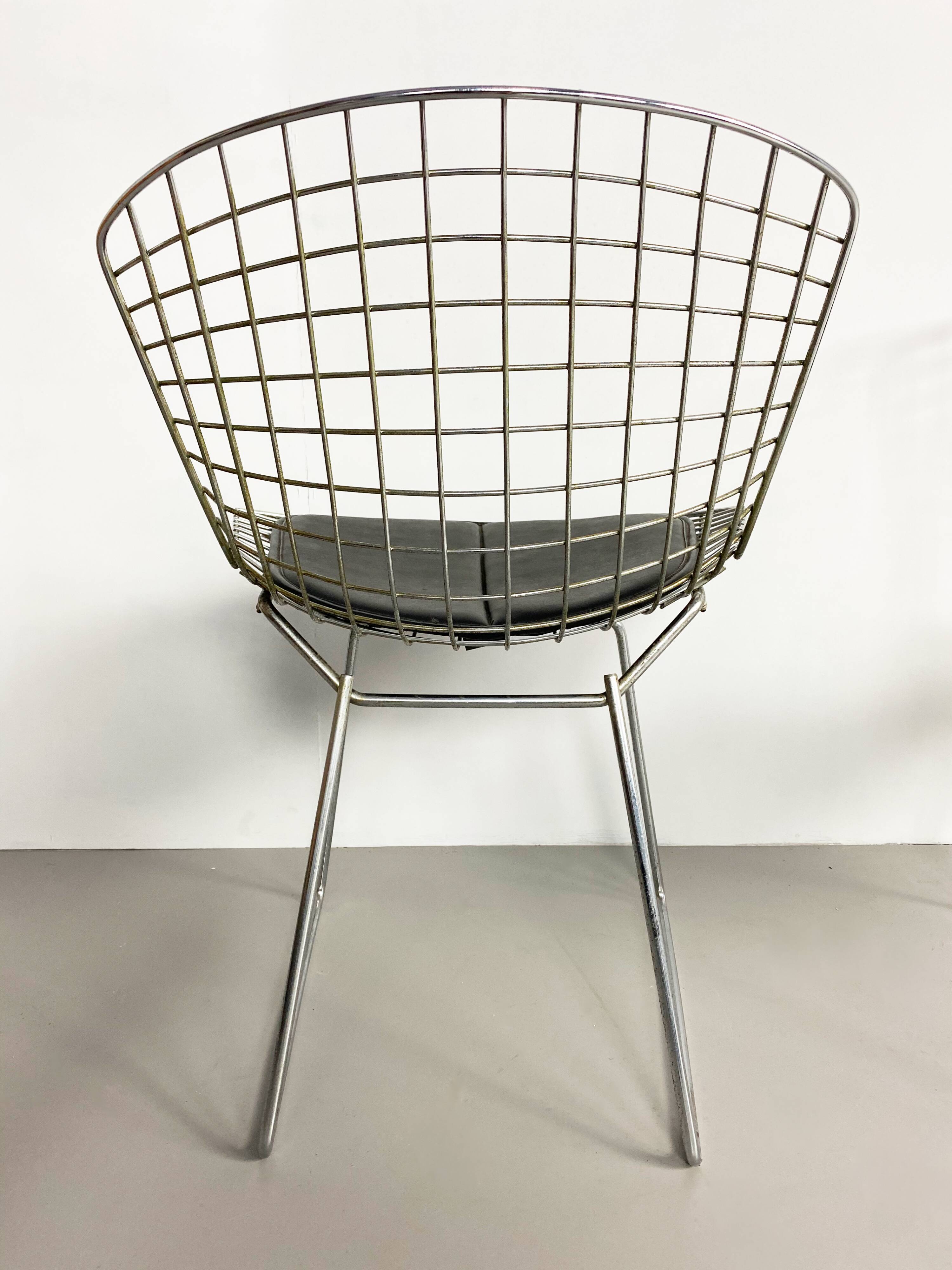 Paire de Side chairs d'Harry Bertoia édition Knoll