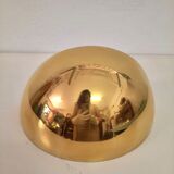 8 half moon sconces, Hollywood regency, brass, 60/70