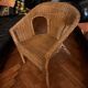 Natural wicker/rattan armchair