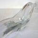 Baccarat crystal elongated bowl 1950