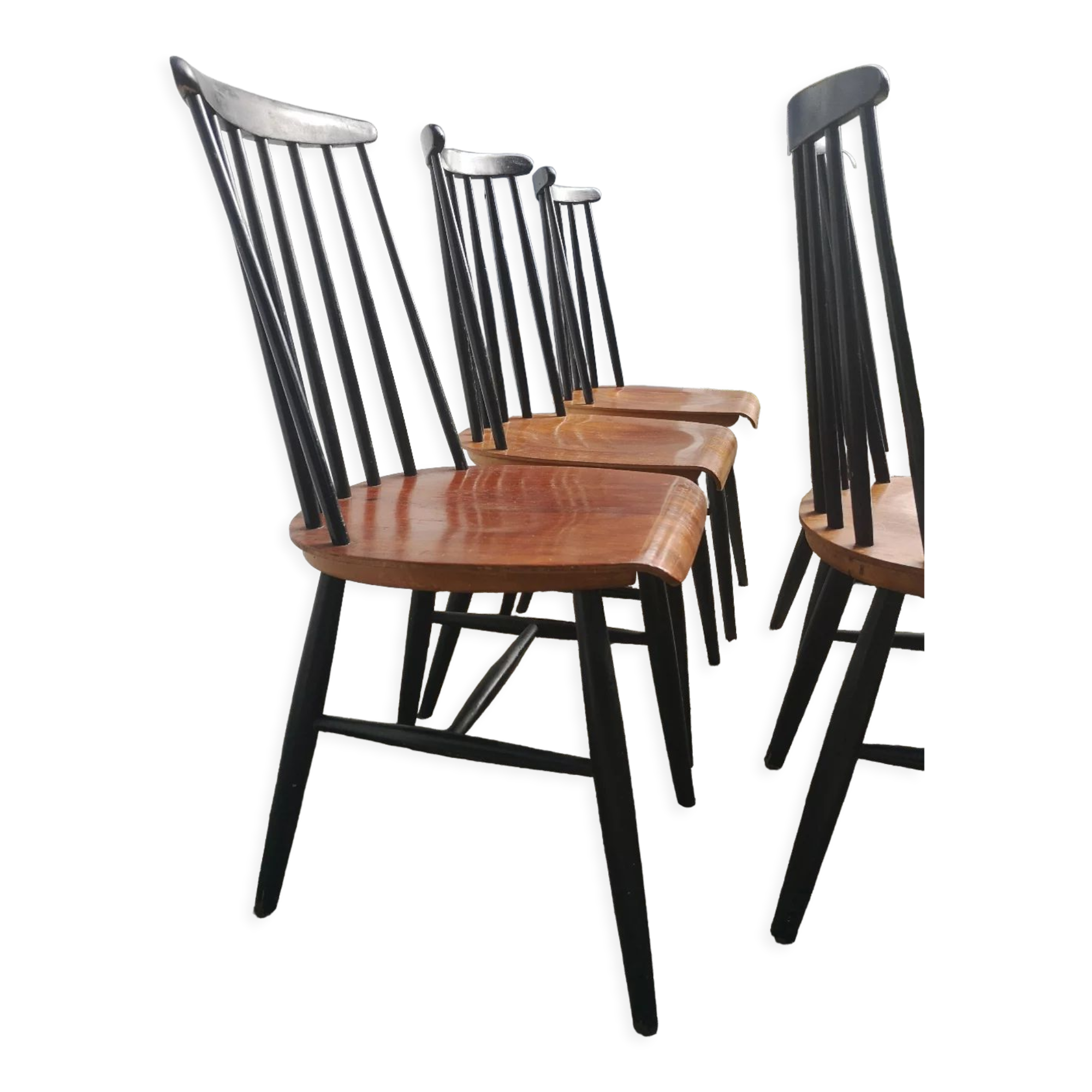 Series of 6 Fanett chairs, Ilmari Tapiovaara