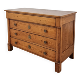 19th century solid wood chest of drawers