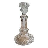 Small molded glass candlestick