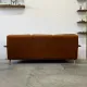 Leather sofa, Denmark, 1960s/70s, vintage, mid-century modern