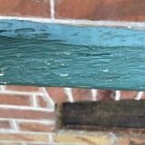 Antique folding garden bench