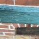 Antique folding garden bench