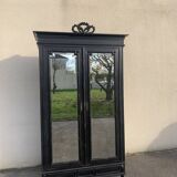 Black notary cabinet