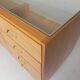 Counter, display case by Ladenbau Brixius, 150 cm long, 1950s.
