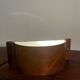 Copper wall light in opaline glass Fanale Italy