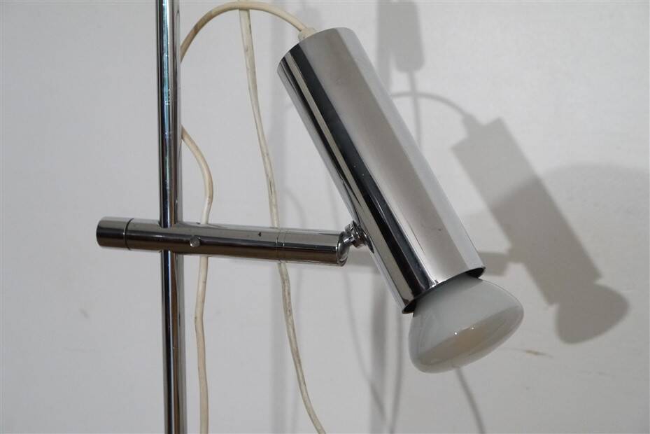 1970s designer floor lamp with 2 lights