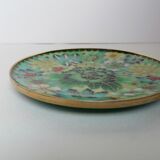 Assiette cloisonnée