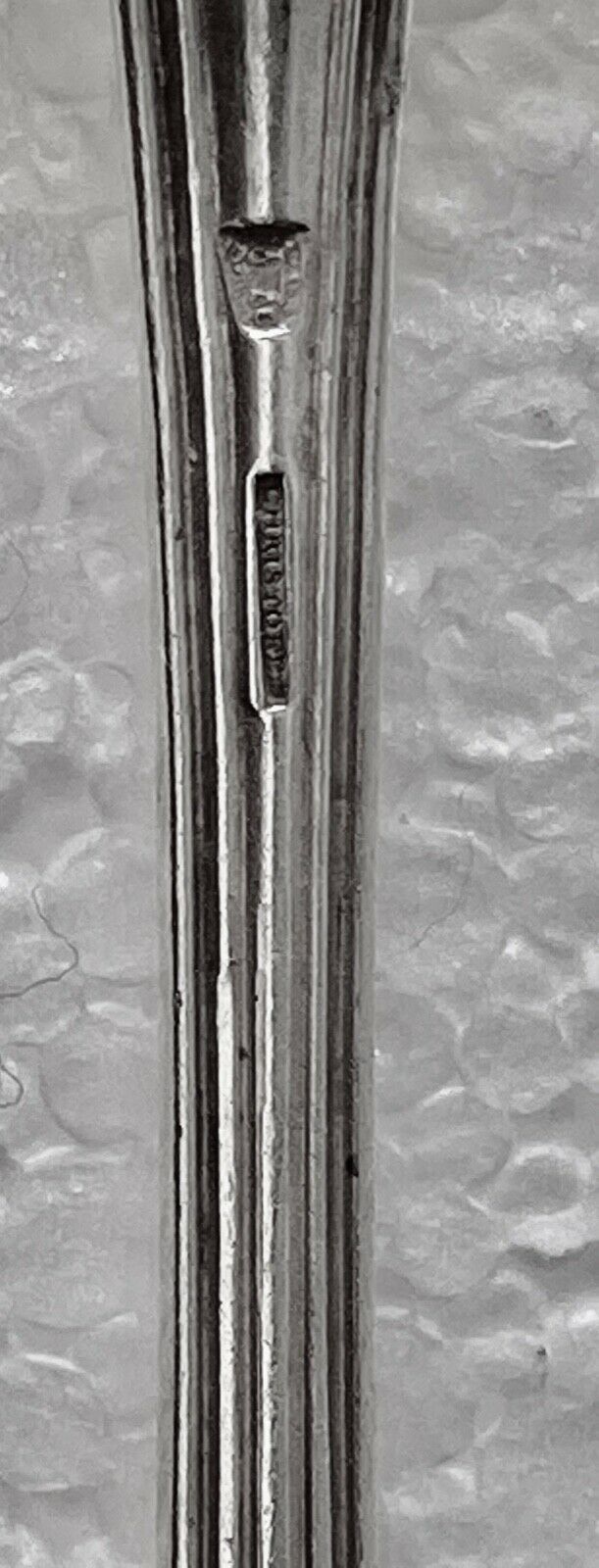 12 mocha spoons in silver metal christofle france