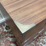 Commode en acajou de style marine