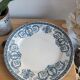 Assiette plate Terre de Fer Marie Louise