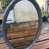 Miroir ancien ovale