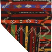 Anatolian handmade kilim rug 332 cm x 114 cm