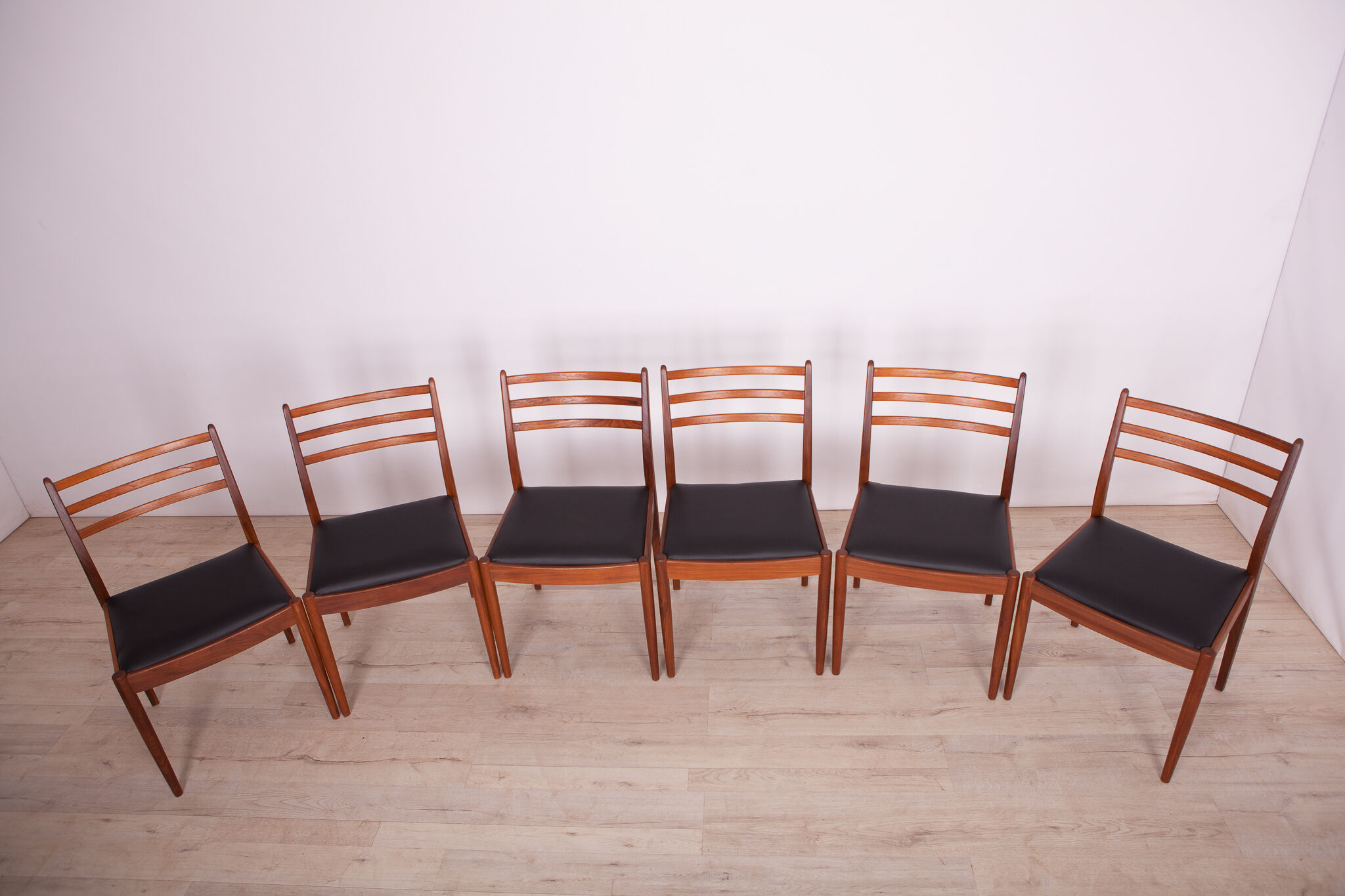 Vintage teak dining chairs by Victor Wilkins for G-Plan, 1960s, set of 6