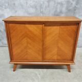 Scandinavian vintage highboard sideboard
