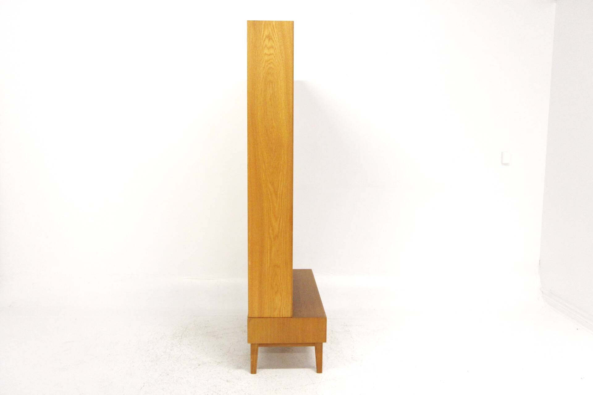 Scandinavian oak bookcase, Sweden, 1960