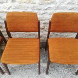 4 chaises en teck