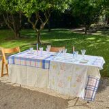 Upcycled tablecloth