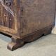 18th-century oak chest with Gothic decoration