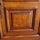 Small oak cabinet, 4 doors, Louis XIII style
