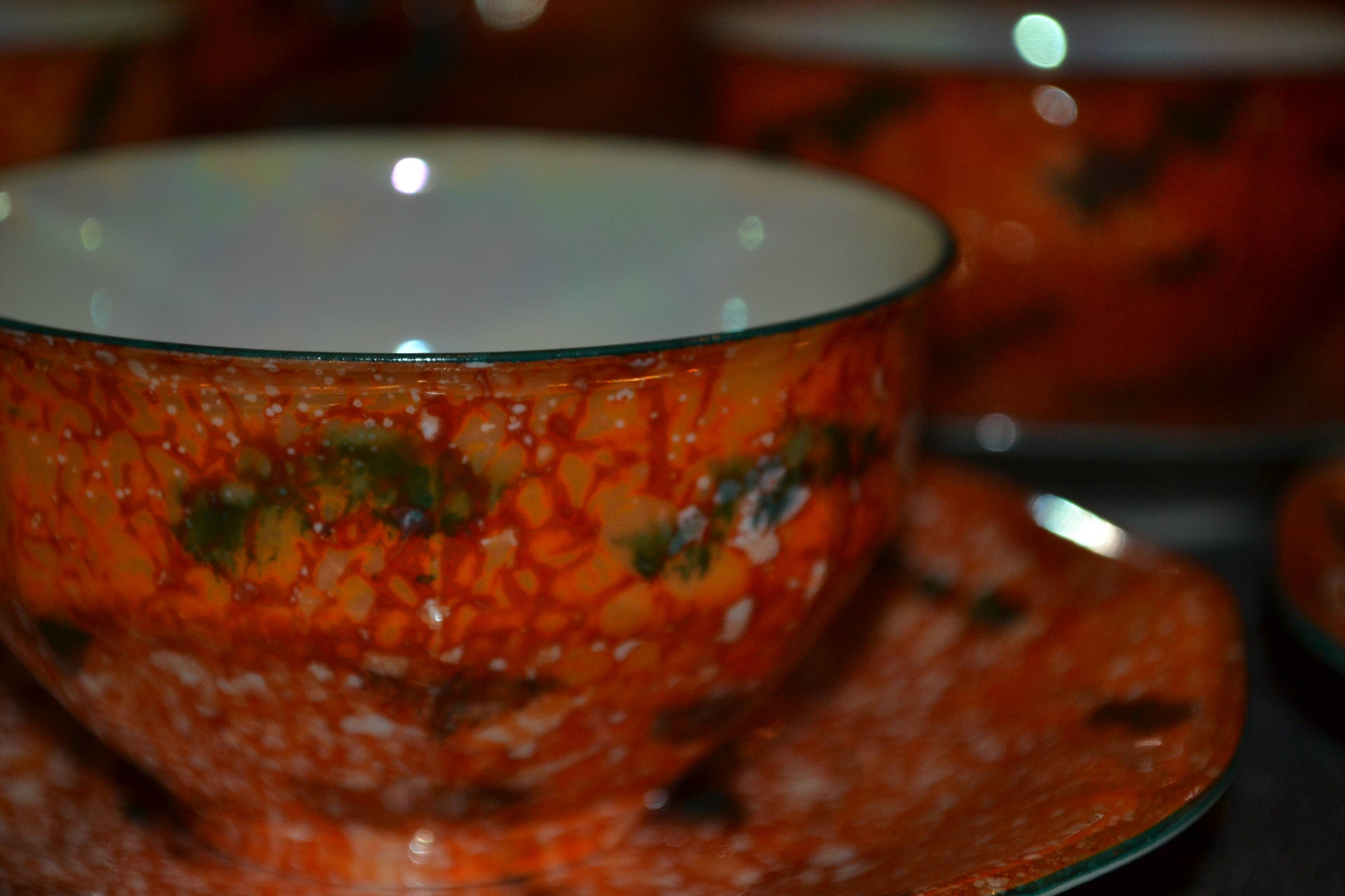 Union K porcelain coffee set