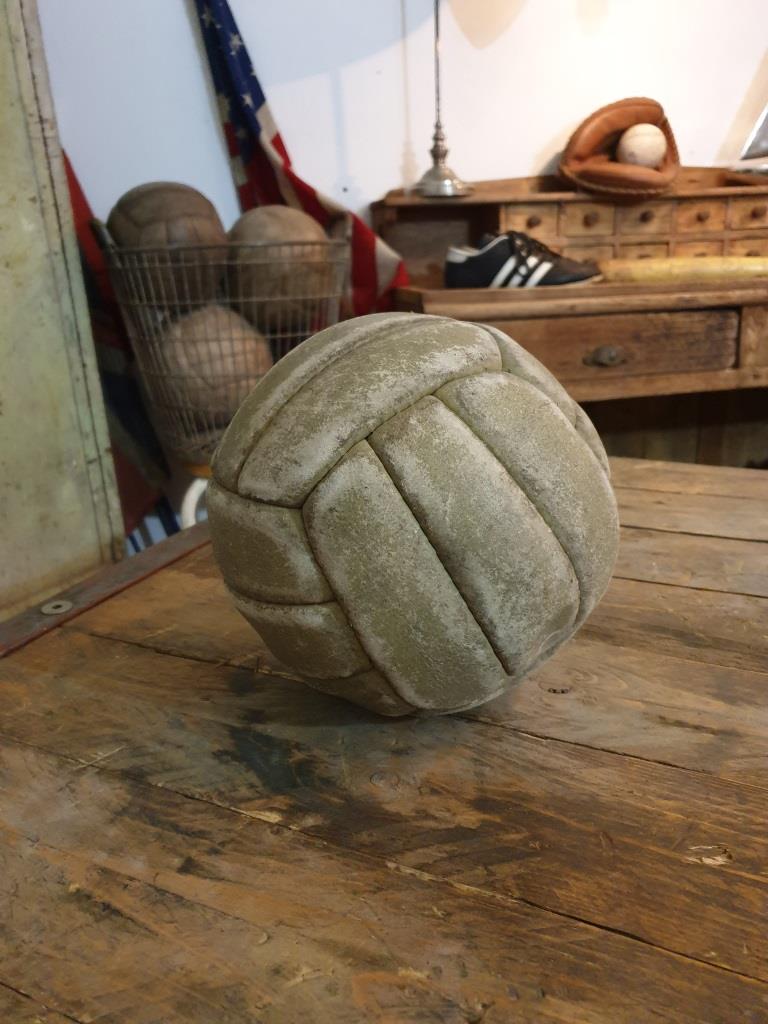 Vintage leather football