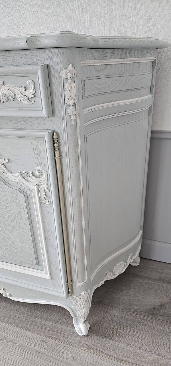 Bahut bas 3 portes 3 tiroirs