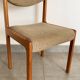 Set de 4 chaises vintage baumann des années 50