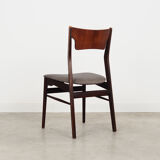 Set of six oak chairs, Danish design, 1970s, production: Denmark