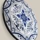 Blue Ibiza porcelain dish.