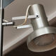Aluminium ceiling chandelier - vintage 70-80s
