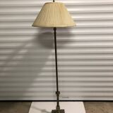 Brass floor lamp