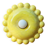 Applique Luna Small jaune vanille