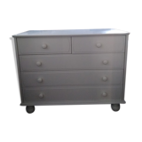 White lacquered chest of drawers