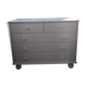 White lacquered chest of drawers