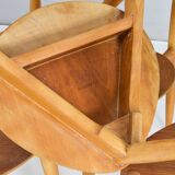 FH4103 Heart dining chairs by Hans Wegner for Fritz Hansen, Denmark 1950s