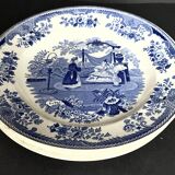 4 antique plates