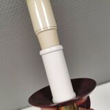 Wall lamp from Swedish Belid 1990s, in a beautiful aubergine purple colour.