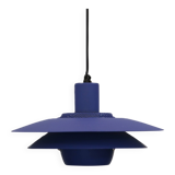 Blue coloured top design lamp by Jeka Metaltryk - Model Viola type 3013-P -