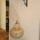 Suspension verre vintage