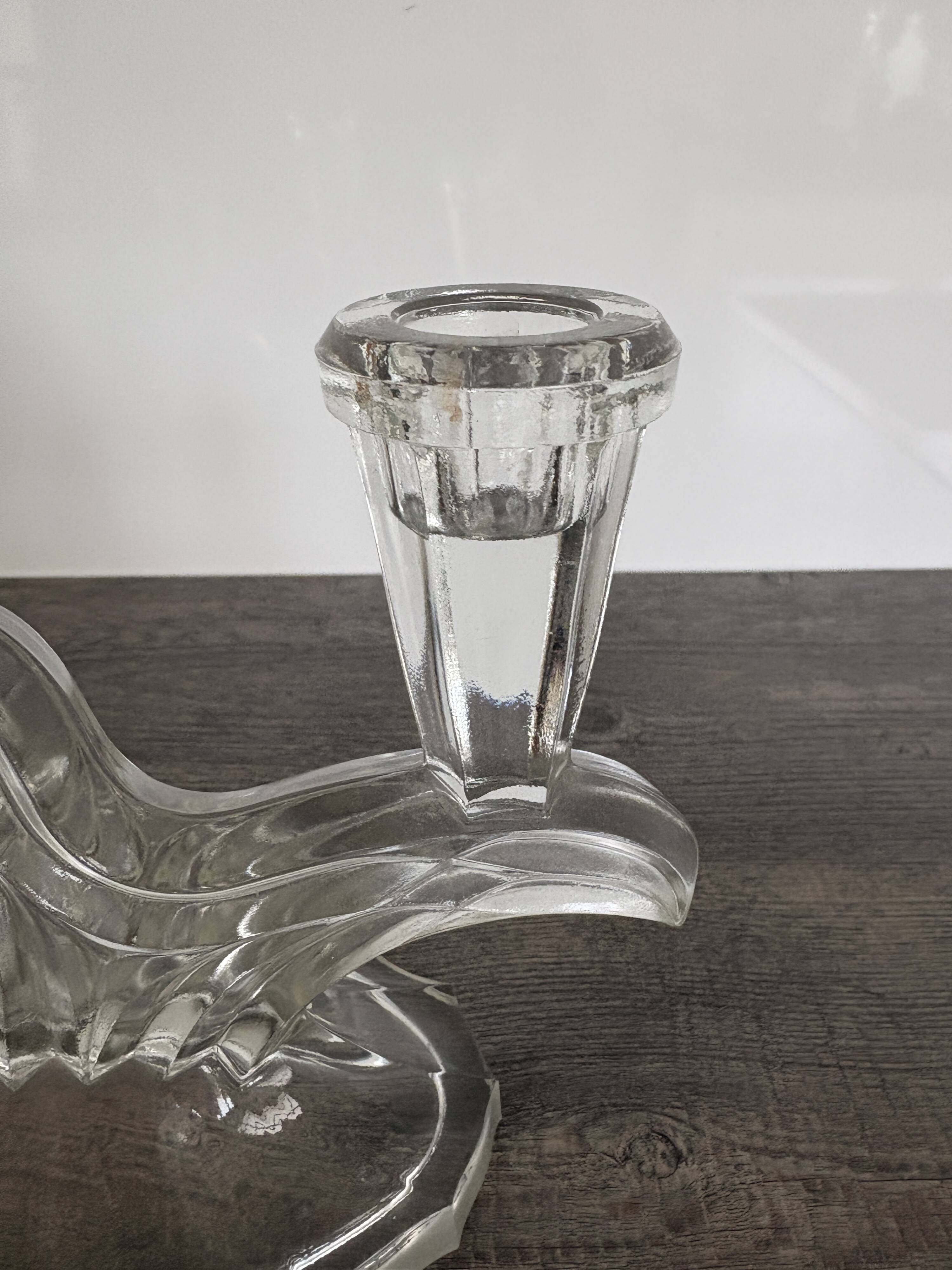 Art Deco candle holder