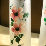 Pair of art deco vases in glass