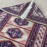 Handmade Pakistani Wool Rug - 1m46 x 94cm