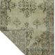 ONE-OF-A-KIND TURKISH HANDWOVEN VINTAGE RUG - RUSTIC VINTAGE CHARM 203X 111