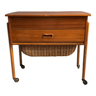 1960s sewing box table