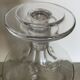 Carafe water wine crystal cut crystal of St. Louis model signed